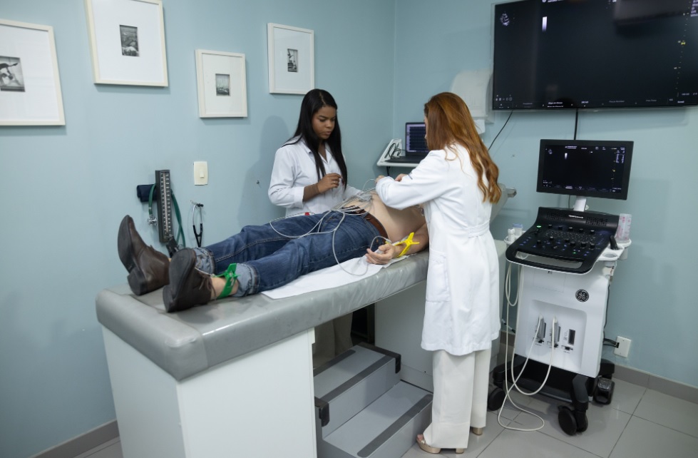 Foto eletrocardiograma